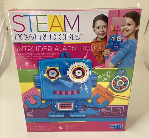 Steam Powered Girls — Intruder alarm Robot