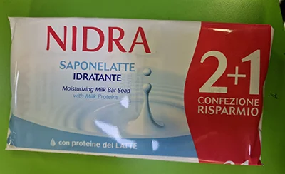 NIDRA — Sapone latte idratante