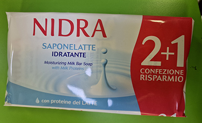 NIDRA — Sapone latte idratante