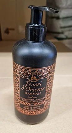 Tesori d'Oriente — Crema sapone aromatica olio di argan e fiori di arancio