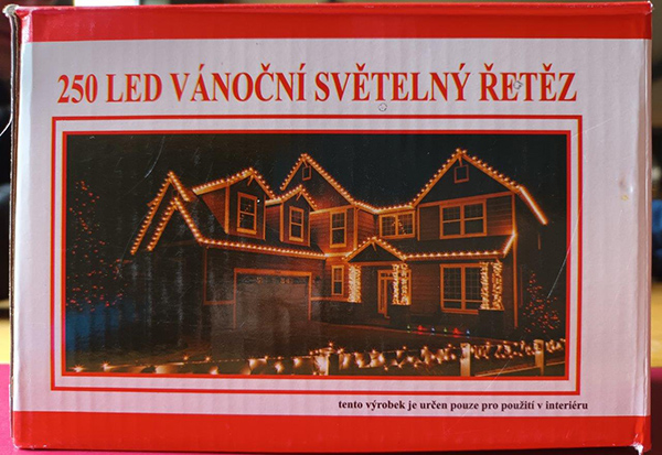 Světelný řetěz LED diody