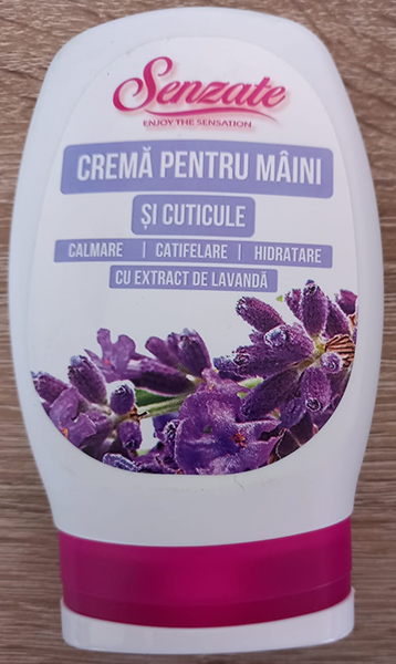 Senzate — Crema pentru maini si cuticule (Hand and cuticles cream)
