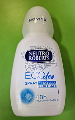 Neutro Roberts — Eco deo spray zero gas zero sali