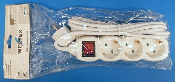 WERTEX — Extension  Cord / Hálózati elosztó