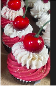 il mio girasole — Savon cupcake Ciliegia medio