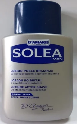 D'Amaris Solea Men — Aftershave