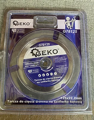 Geko — Saw blade for angle grinders