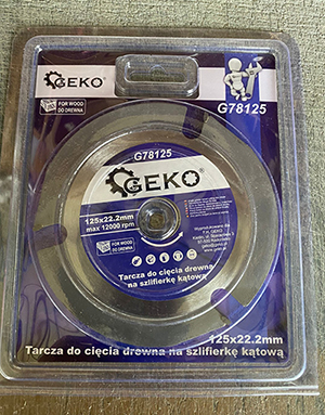 Geko — Saw blade for angle grinders