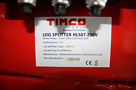 Timco — Wedge splitter machine