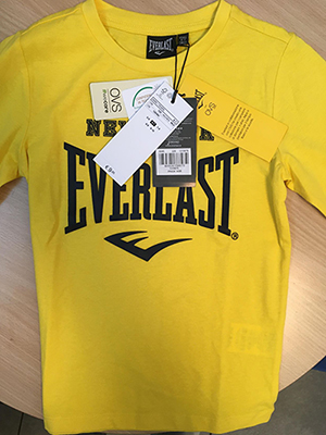 EVERLAST — Maglia bambino