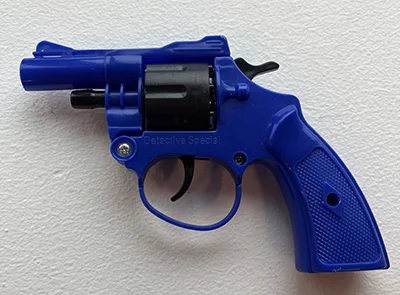 Smiffys — DETECTIVES PLASTIC REVOLVER CAP GUN TOY
