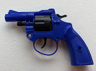 Smiffys — DETECTIVES PLASTIC REVOLVER CAP GUN TOY