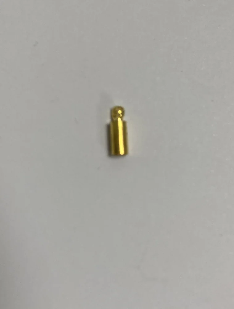 Smyckesdel cylinder guld