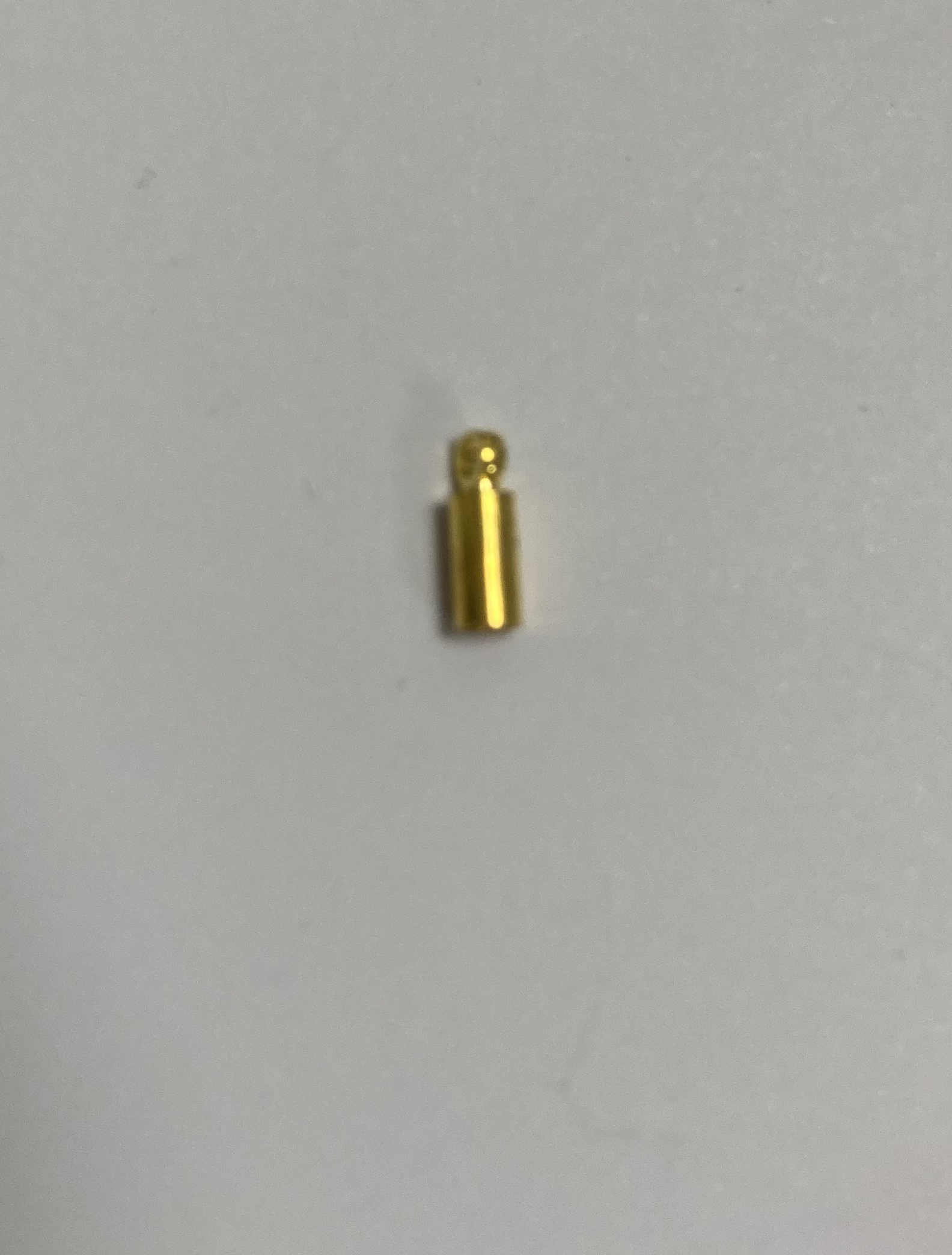 Smyckesdel cylinder guld