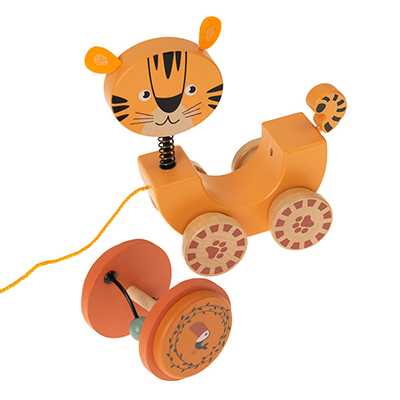 Smiki — Pull A-Long Tiger