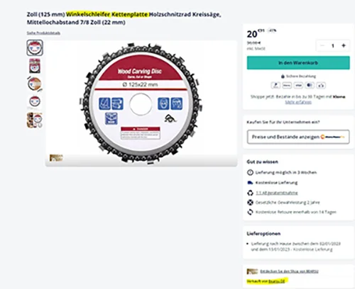 Circular saw blade