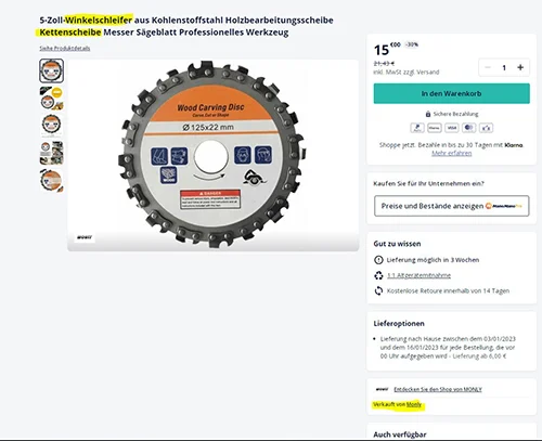 Circular saw blade