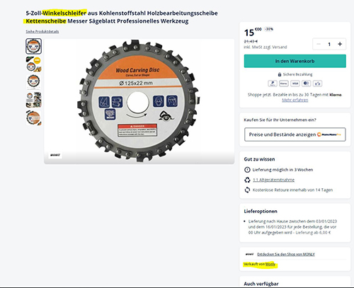 Circular saw blade