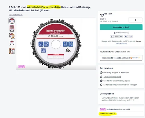 Circular saw blade