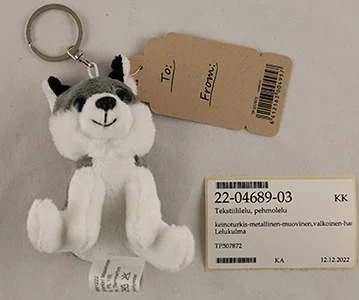 Lelukulma — Husky keychain
