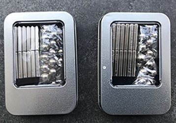 Magneet Bouwset - magnetische staven en metalen ballen 63 delig