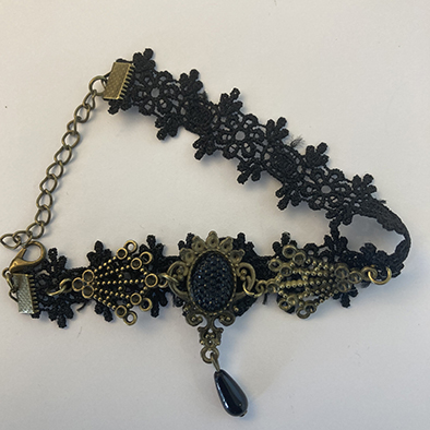 Armband svart spets