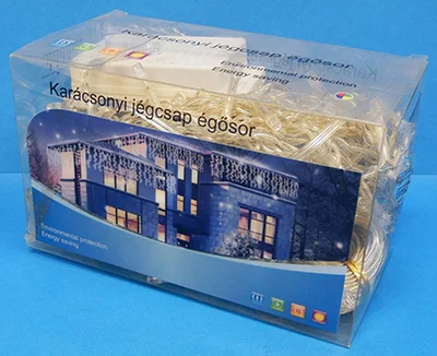 Karácsonyi jégcsap égősor (Christmas icicle burning line)