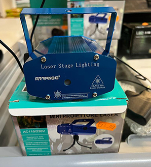 Arrango — miniproiettore laser per esterni