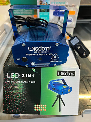 WISDOM LINE — Proiettore flash a led