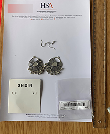 Shein — Sliver Hollow Vintage Earrings