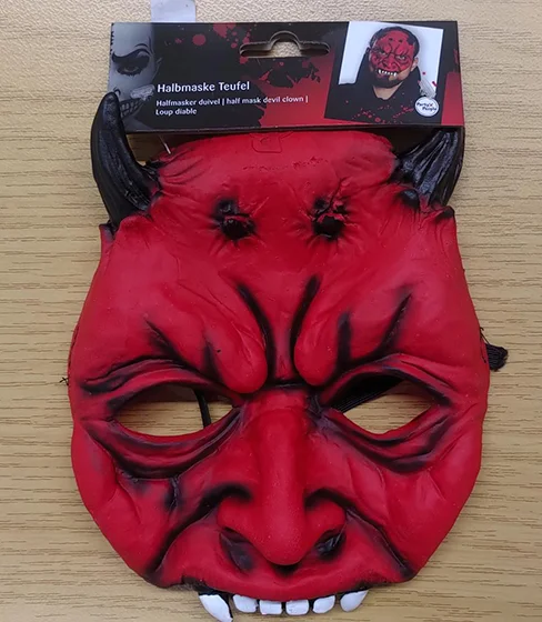 Party x People, Rubie's — Half mask devil / Halbmaske Teufel