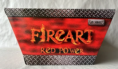 Fyrværkerieksperten a/s — Fireart Red Power