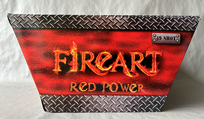 Fyrværkerieksperten a/s — Fireart Red Power