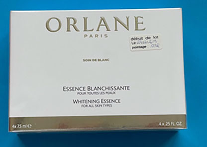 Orlane — Soin de blanc