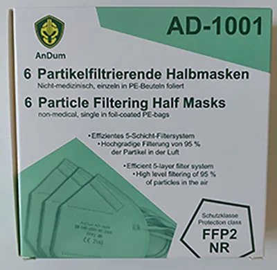 AnDum — Particle Filtering Half Masks