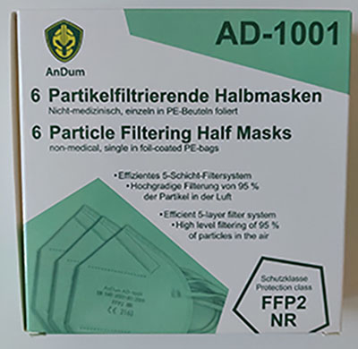 AnDum — Particle Filtering Half Masks