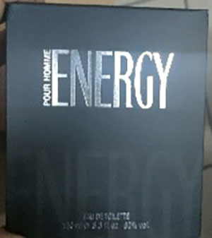 Comin parfum — Energy