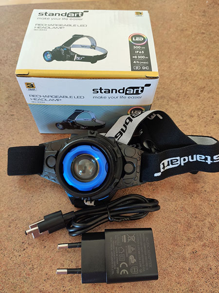 standart — Rechargeable LED headlamp