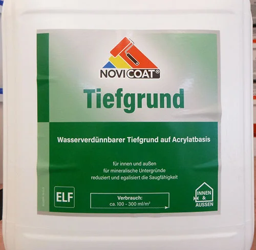Novicoat Tiefgrund — Grundierungen- Novicoat Tiefgrund
