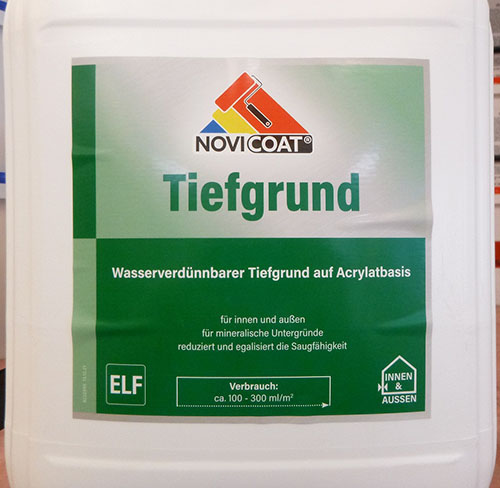 Novicoat Tiefgrund — Grundierungen- Novicoat Tiefgrund