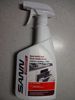 SANN PROFI — Burn marks and black smoke stains cleaner