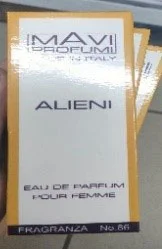 Mavi profumi — Alieni