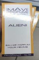 Mavi profumi — Alieni