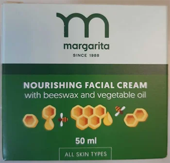 Margarita — Nourishing Facial Cream with beeswax and vegetable oil
