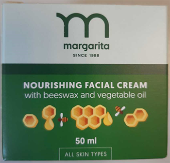 Margarita — Nourishing Facial Cream with beeswax and vegetable oil