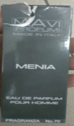 Mavi profumi — Menia