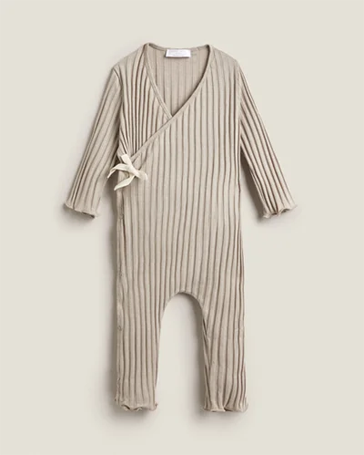 Zara Home — Kids Newborn Pelele Rib