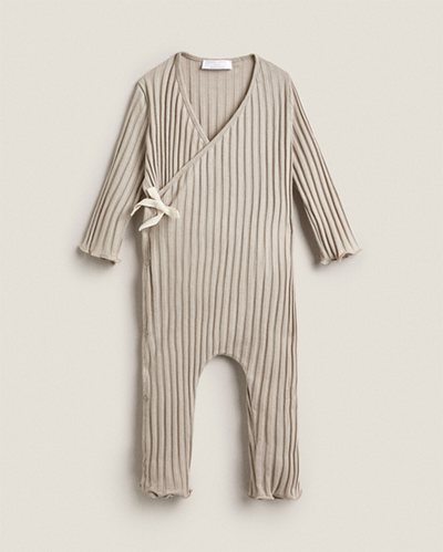Zara Home — Kids Newborn Pelele Rib