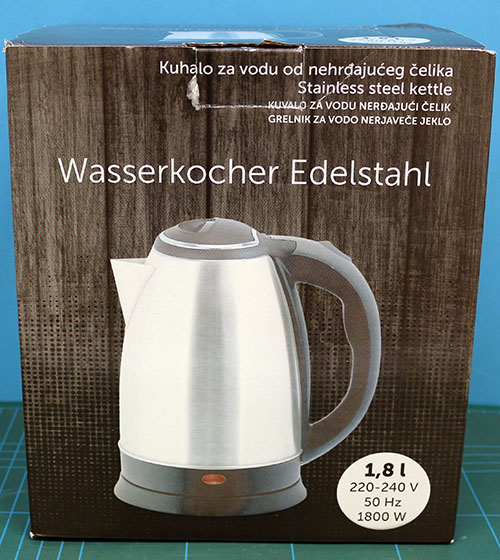 ROX — Wasserkocher Edelstahl