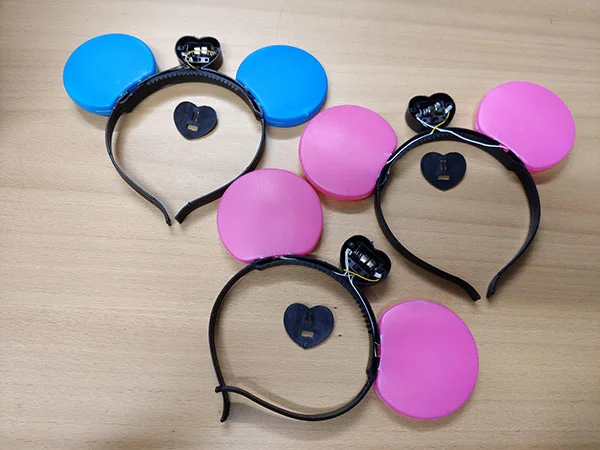 Head band with LED lights